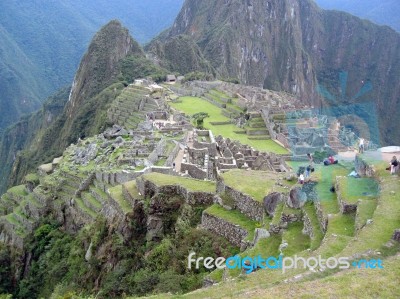 Machu Picchu, Peru 6/7/2004 Stock Photo