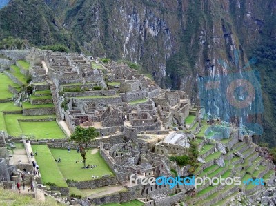 Machu Picchu, Peru 6/7/2004 Stock Photo