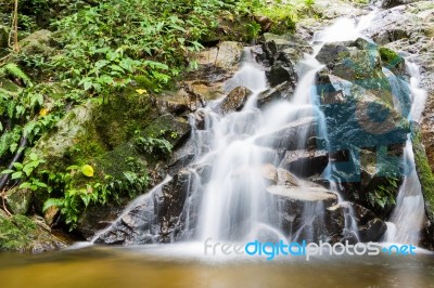 Mae Kampong Waterfall Chiang Mai  Thailand Stock Photo