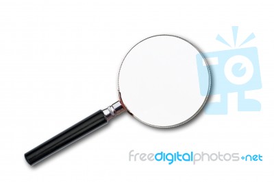 Magnifying Glass Stock Photo