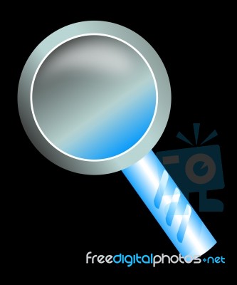 Magnifying Glass Stock Image