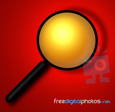 Magnifying Glass Stock Image