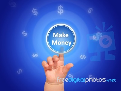 Make Money Concept Stock Photo