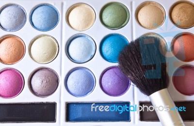 Makeup Set Stock Photo