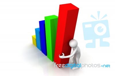 Making Statistics Stock Image