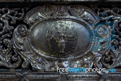 Malaga, Andalucia/spain - July 5 : Interior View Of The Cathedra… Stock Photo