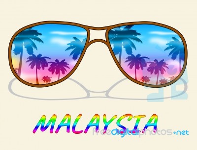 Malaysia Holiday Shows Kuala Lumpur And Vacation Stock Image