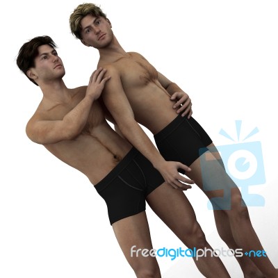 Male Companion Stock Image