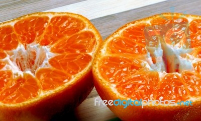 Mandarin Orange Stock Photo