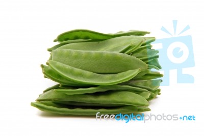 Mange Tout Stock Photo