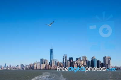 Manhattan Financial District Stock Photo