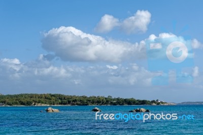 Mannena Bay In Sardinia Stock Photo