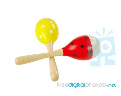 Maracas Music Percussion Stock Photo