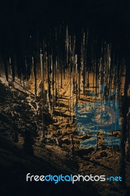 Marakoopa Cave In Mayberry, Mole Creek, Tasmania Stock Photo