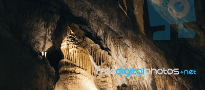 Marakoopa Cave In Mayberry, Mole Creek, Tasmania Stock Photo