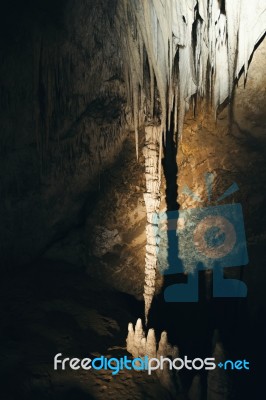 Marakoopa Cave In Mayberry, Mole Creek, Tasmania Stock Photo