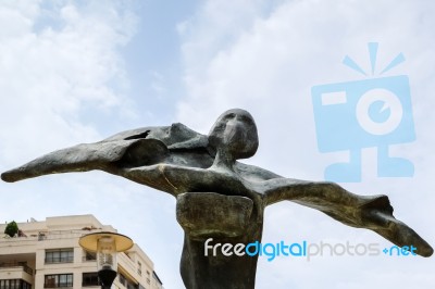 Marbella, Andalucia/spain - July 6 : Salvador Dali Sculpture Gal… Stock Photo