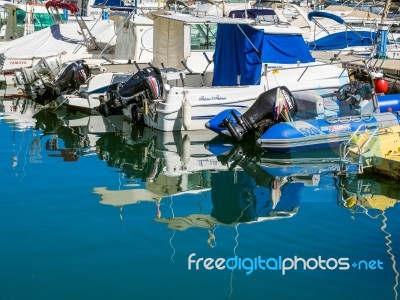 Marbella, Andalucia/spain - May 4 : Boats In The Marina At Marbe… Stock Photo