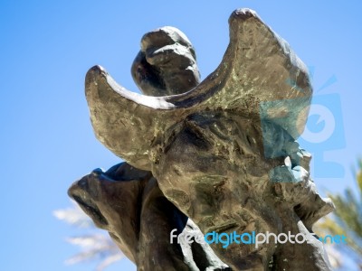 Marbella, Andalucia/spain _ May 4 : Salvador Dali Sculpture In M… Stock Photo