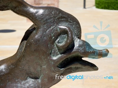 Marbella, Andalucia/spain _ May 4 : Salvador Dali Sculpture In M… Stock Photo