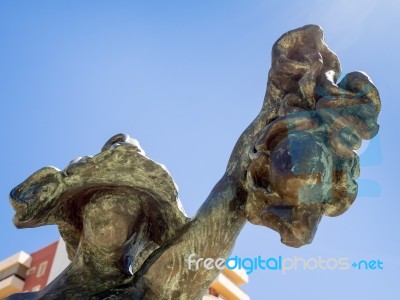 Marbella, Andalucia/spain _ May 4 : Salvador Dali Sculpture In M… Stock Photo