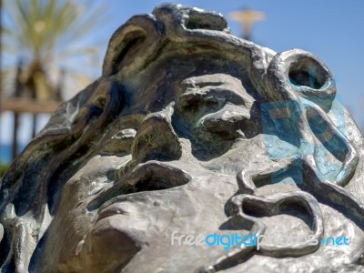 Marbella, Andalucia/spain _ May 4 : Salvador Dali Sculpture In M… Stock Photo