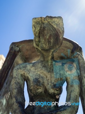 Marbella, Andalucia/spain _ May 4 : Salvador Dali Sculpture In M… Stock Photo