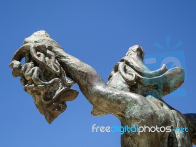 Marbella, Andalucia/spain _ May 4 : Salvador Dali Sculpture In M… Stock Photo