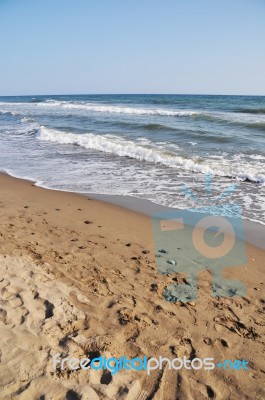 Marbella Beach Stock Photo