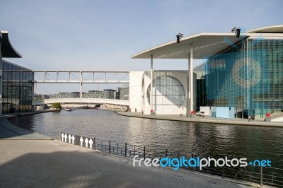 Marie-elisabeth-luders Haus In Berlin Stock Photo