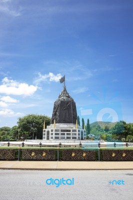 Marine Monument Stock Photo