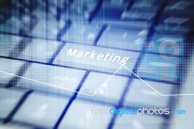 Marketing Concept Stock Photo