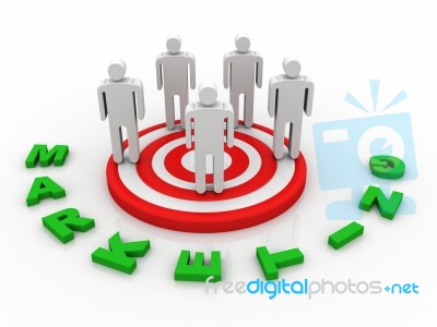 Marketing Concept Stock Image