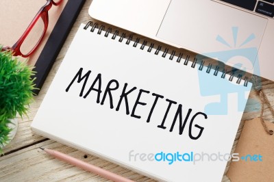 Marketing Concept Stock Photo