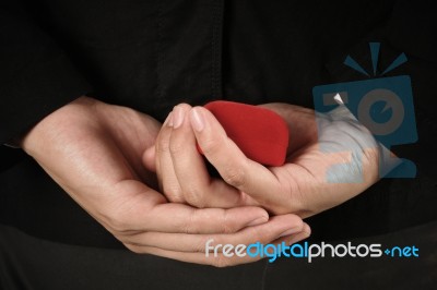 Marriage Proposal Stock Photo