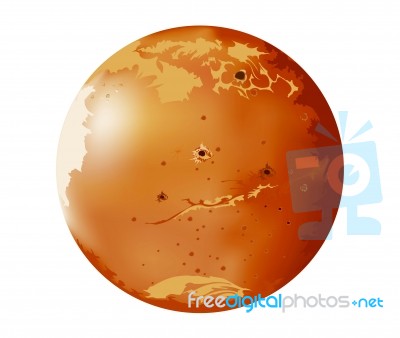 Mars Stock Image