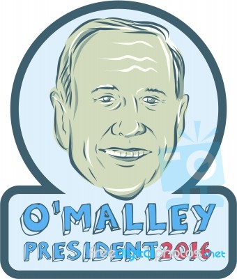 Martin O'malley President 2016 Stock Image