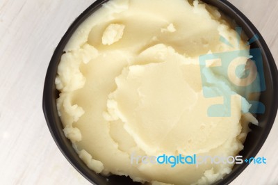 Mashed Potato Stock Photo