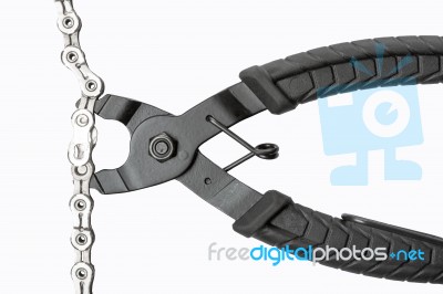 Master Chain Link Remover Stock Photo