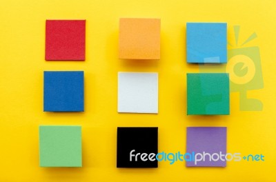 Material Design Colorful Background Stock Photo