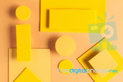 Material Design Colorful Background Stock Photo