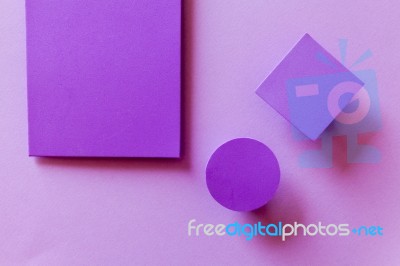 Material Design Colorful Background Stock Photo