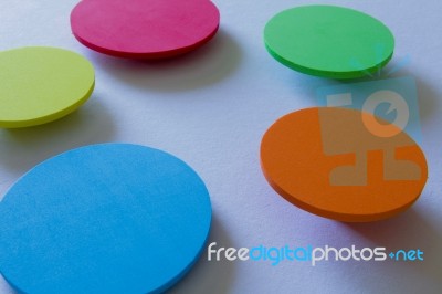 Material Design Colorful Background Stock Photo