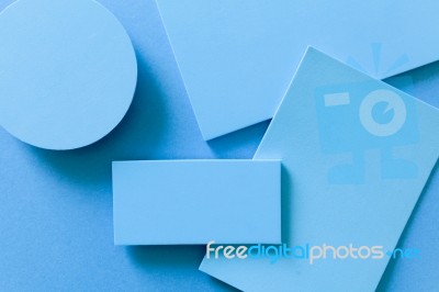 Material Design Colorful Background Stock Photo