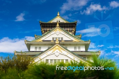 Matsumoto Castle In Matsumoto, Japan Stock Photo