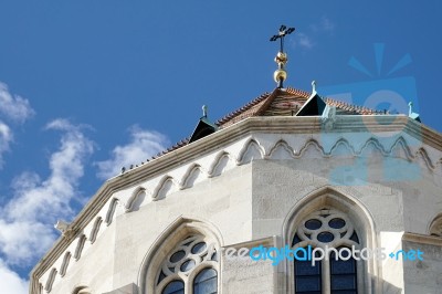 Matthias Church Budapest Stock Photo