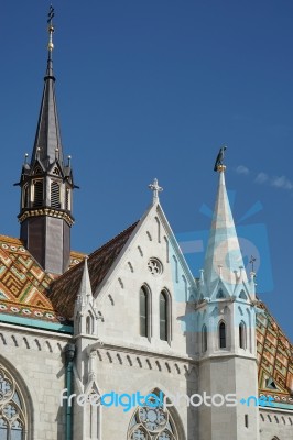 Matthias Church In  Budapest Stock Photo