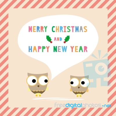 Mc And Hny Greeting Card10 Stock Image