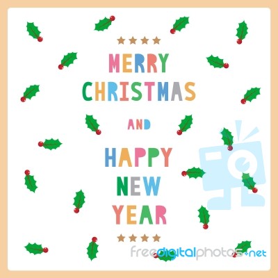 Mc And Hny Greeting Card12 Stock Image