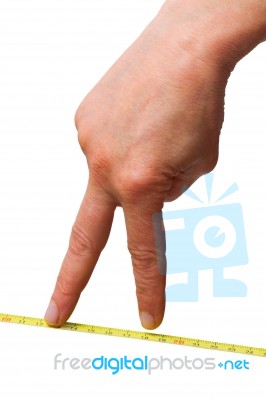 Measuring Tape Stock Photo